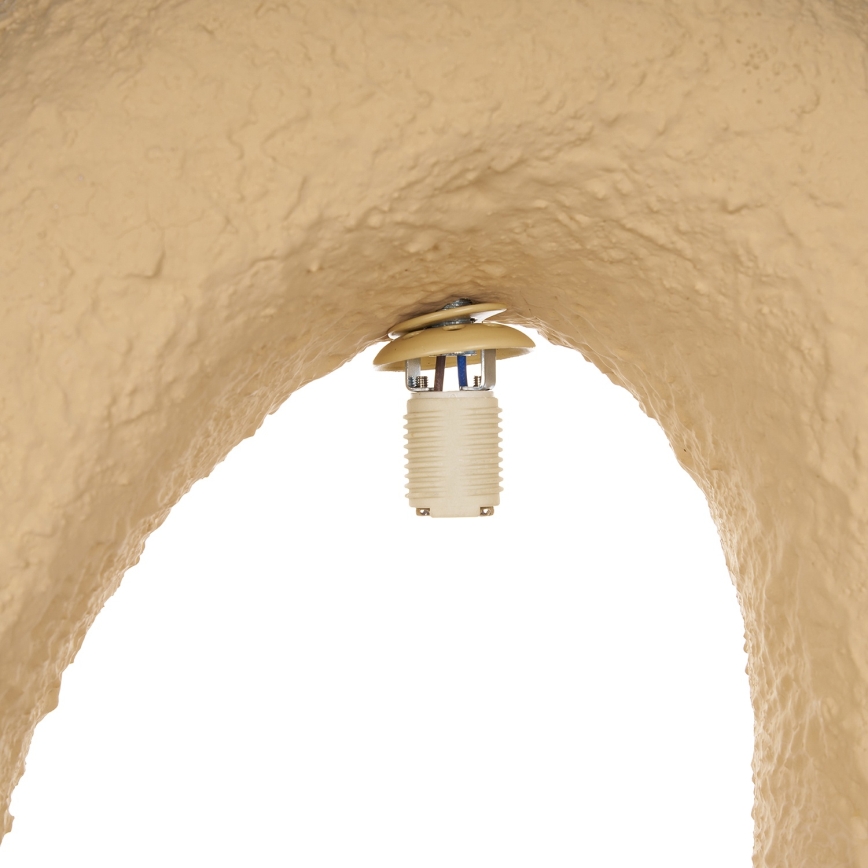 Brilagi - Pendente com cabo WABI SABI 1xE27/40W/230V creme