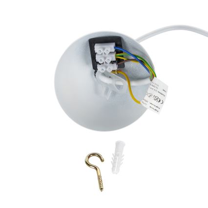 Brilagi - Pendente com cabo WABI SABI 1xE27/40W/230V Ø 30 cm branco