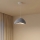 Brilagi - Pendente com cabo WABI SABI 1xE27/40W/230V Ø 33 cm cinzento