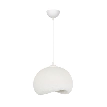 Brilagi - Pendente com cabo WABI SABI 1xE27/40W/230V Ø 34 cm branco