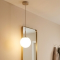 Brilagi - Pendente em cabo 1xE27/60W/230V bege/dourado