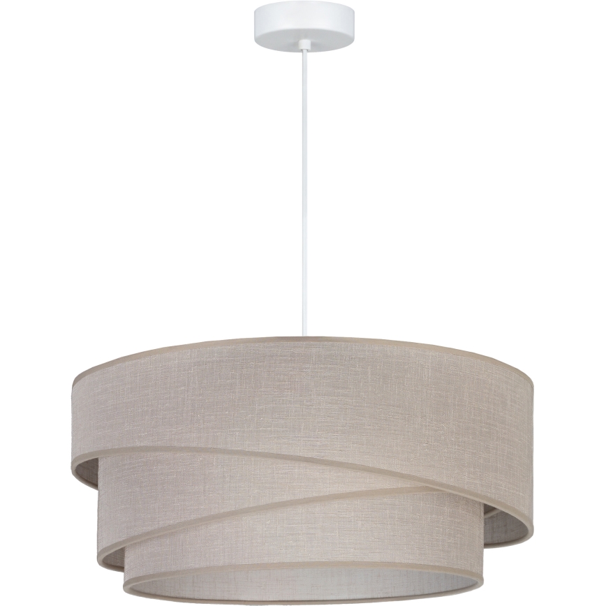 Brilagi - Pendente em cabo ARROW 1xE27/60W/230V Ø 45 cm bege