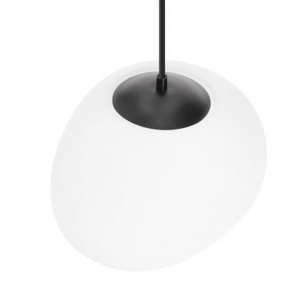 BRILAGI - Pendente em cabo PEBBLES 1xE27/40W/230V Ø 30 cm preto