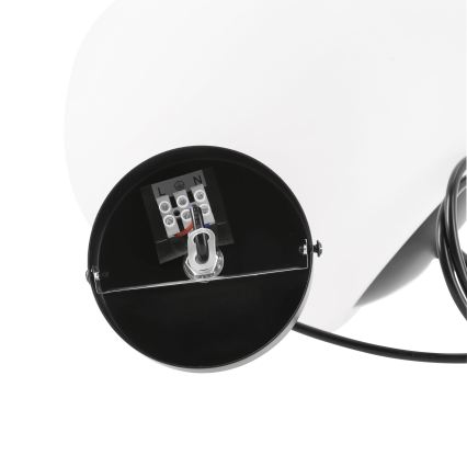 BRILAGI - Pendente em cabo PEBBLES 1xE27/40W/230V Ø 30 cm preto