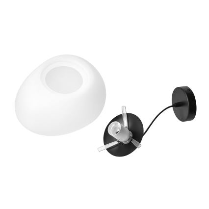 BRILAGI - Pendente em cabo PEBBLES 1xE27/40W/230V Ø 30 cm preto