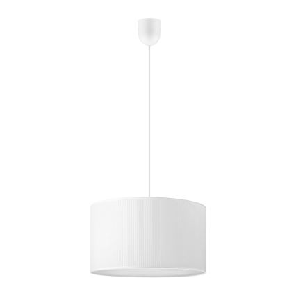 Brilagi - Pendente em cabo SIRIJA MODERN 1xE27/60W/230V diâmetro 35 cm branco