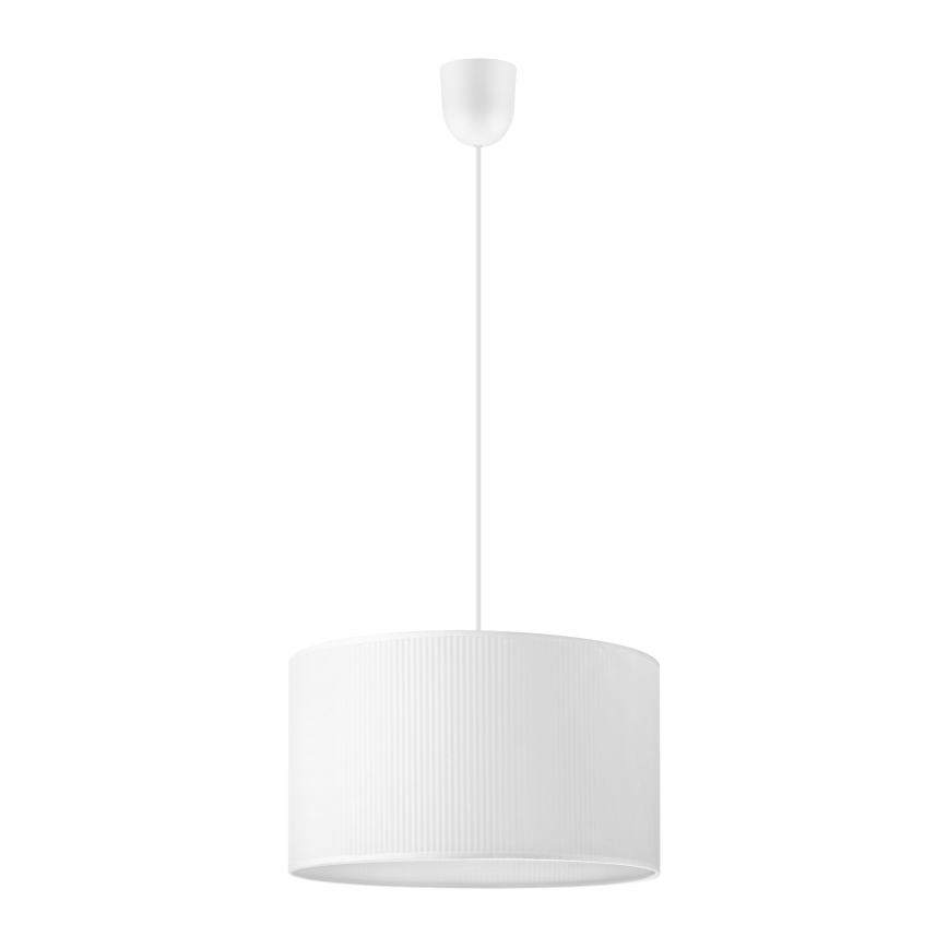 Brilagi - Pendente em cabo SIRIJA MODERN 1xE27/60W/230V diâmetro 35 cm branco