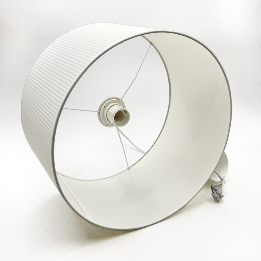 Brilagi - Pendente em cabo SIRIJA MODERN 1xE27/60W/230V diâmetro 35 cm branco