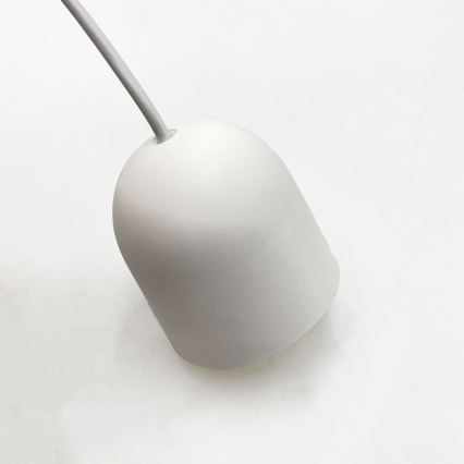Brilagi - Pendente em cabo SIRIJA MODERN 1xE27/60W/230V diâmetro 35 cm branco