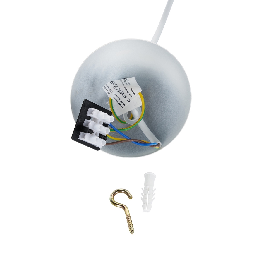 Brilagi - Pendente em cabo WABI SABI 1xE27/40W/230V Ø 42 cm branco