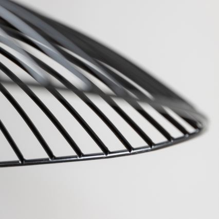 Brilagi - Pendente LED CERIA WIRE 1xE27/40W/230V Ø 26 cm preto