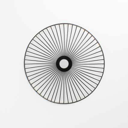 Brilagi - Pendente LED CERIA WIRE 1xE27/40W/230V Ø 26 cm preto