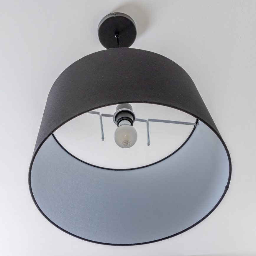 Brilagi - Pendente LED com cabo CERIA 1xE27/40W/230V Ø 45 cm preto