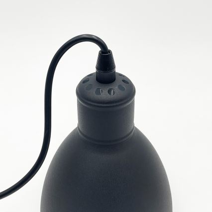 Brilagi - Pendente LED com cabo RIDDY 1xE27/60W/230V preto