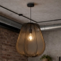 Brilagi - Pendente LED em cabo ARVEN 1xE27/8W/230V Ø 37 cm preto
