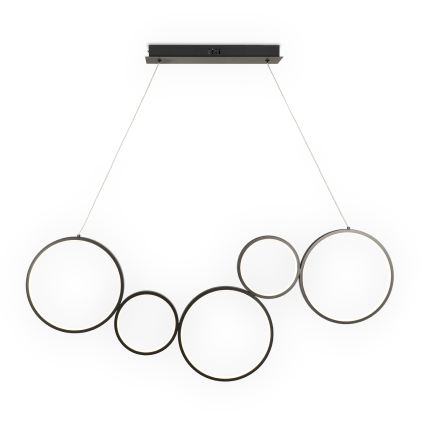 Brilagi - Pendente LED em cabo ECHO LED/60W/230V 4000K 100 cm preto
