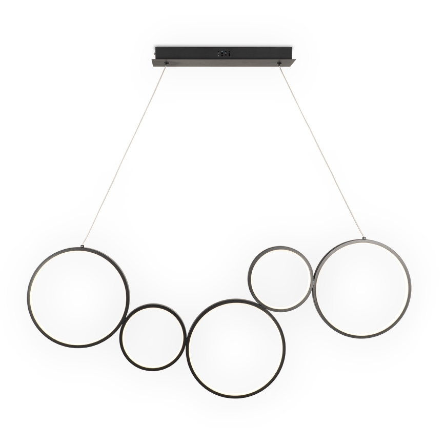 Brilagi - Pendente LED em cabo ECHO LED/60W/230V 4000K 100 cm preto