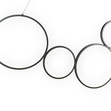 Brilagi - Pendente LED em cabo ECHO LED/60W/230V 4000K 100 cm preto