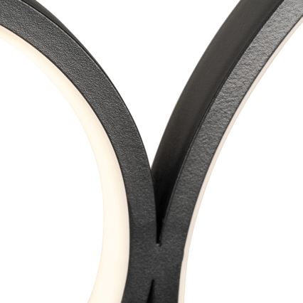 Brilagi - Pendente LED em cabo ECHO LED/60W/230V 4000K 100 cm preto