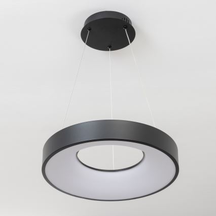 Brilagi - Lustre LED dimerizável suspenso por cabo FALCON II LED/67W/230V 3000-6500K diâmetro 40 cm preto + comando remoto