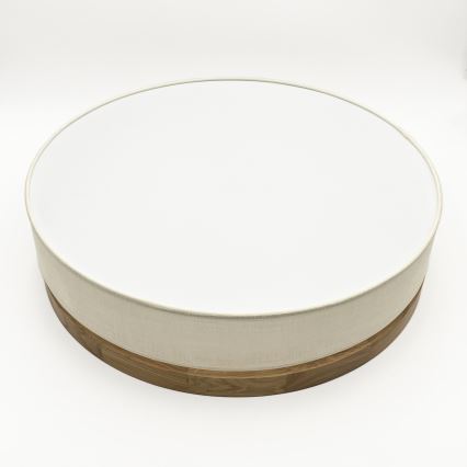 Brilagi - Plafon BELLADONNA LED/36W/230V Ø 50 cm creme/carvalho