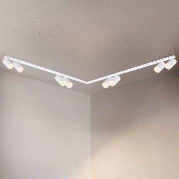 Brilagi - Plafon com 8 spots SELE LONG 8xGU10/30W/230V branco