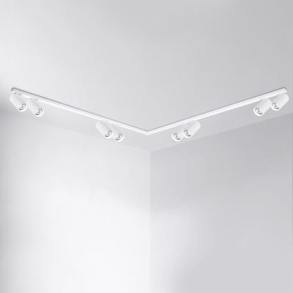 Brilagi - Plafon com 8 spots SELE LONG 8xGU10/30W/230V branco
