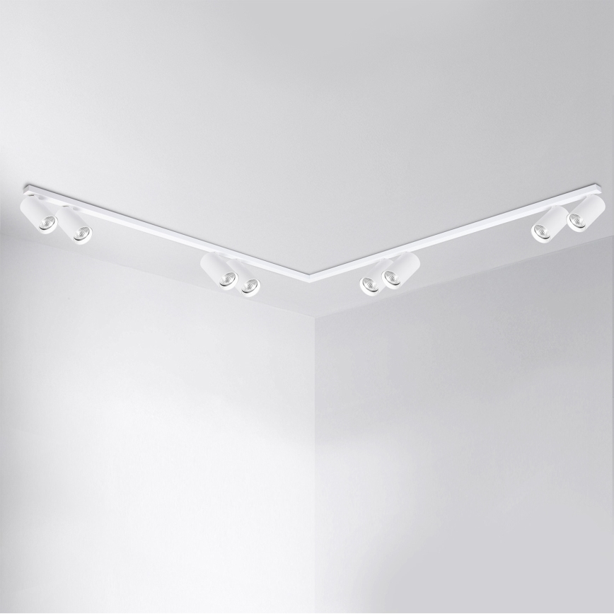 Brilagi - Plafon com 8 spots SELE LONG 8xGU10/30W/230V branco