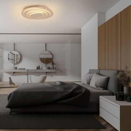 Brilagi - Luminária de teto LED regulável MODERN LED/67W/230V 3000-6000K 46x55 cm + controlo remoto