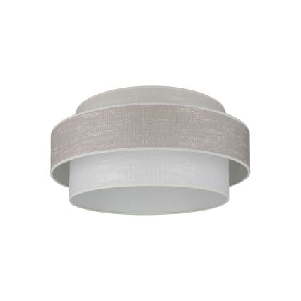 Brilagi - Luminária de teto DOVER SPACE LED/12W/230V diâmetro 50 cm 3000K/4000K/6400K cinza/creme
