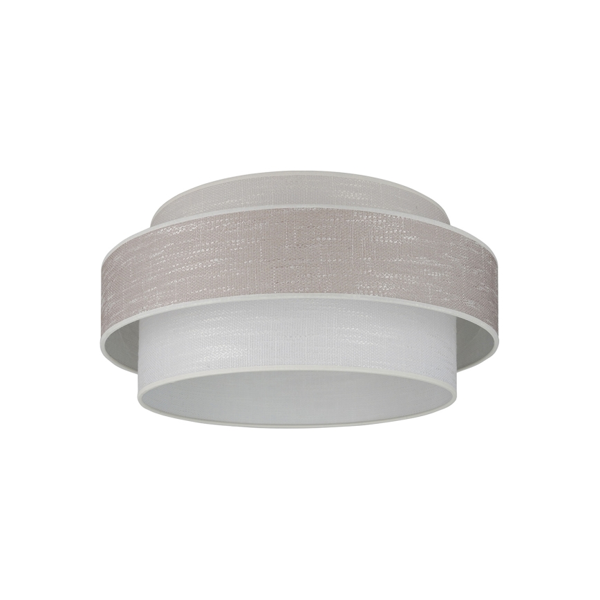 Brilagi - Luminária de teto DOVER SPACE LED/12W/230V diâmetro 50 cm 3000K/4000K/6400K cinza/creme