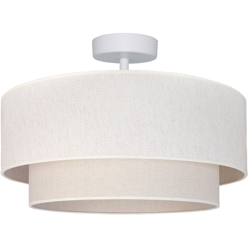 Brilagi - Plafon LED BOHO ECO 1x E27/10W/230V, Ø 40 cm, creme