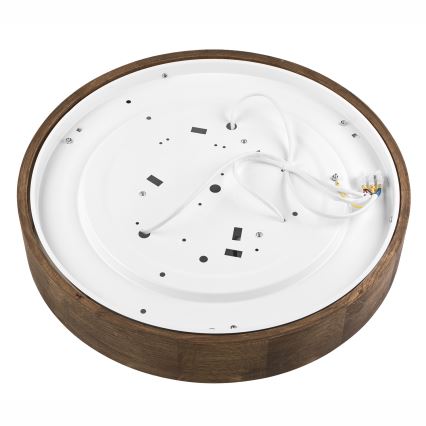 Brilagi - Luminária de Teto LED CARVALHO 3xE27/60W/230V carvalho nogueira diâmetro 47 cm