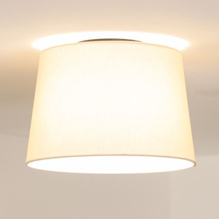 Brilagi - Plafon LED CERIA 1xE27/40W/230V Ø 30 cm bege