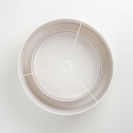 Brilagi - Plafon LED CERIA 1xE27/40W/230V Ø 50 cm branco/bege