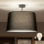 Brilagi - Plafon LED CERIA 1xE27/60W/230V Ø 45 cm preto
