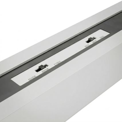 Brilagi - Candeeiro de teto LED de sobrepor FULLDAY LED/30/40/50W/230V 2700/4000/6000K 150 cm branco