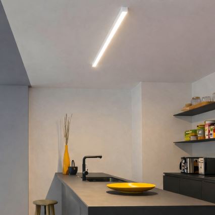 Brilagi - Candeeiro de teto LED de sobrepor FULLDAY LED/30/40/50W/230V 2700/4000/6000K 150 cm branco