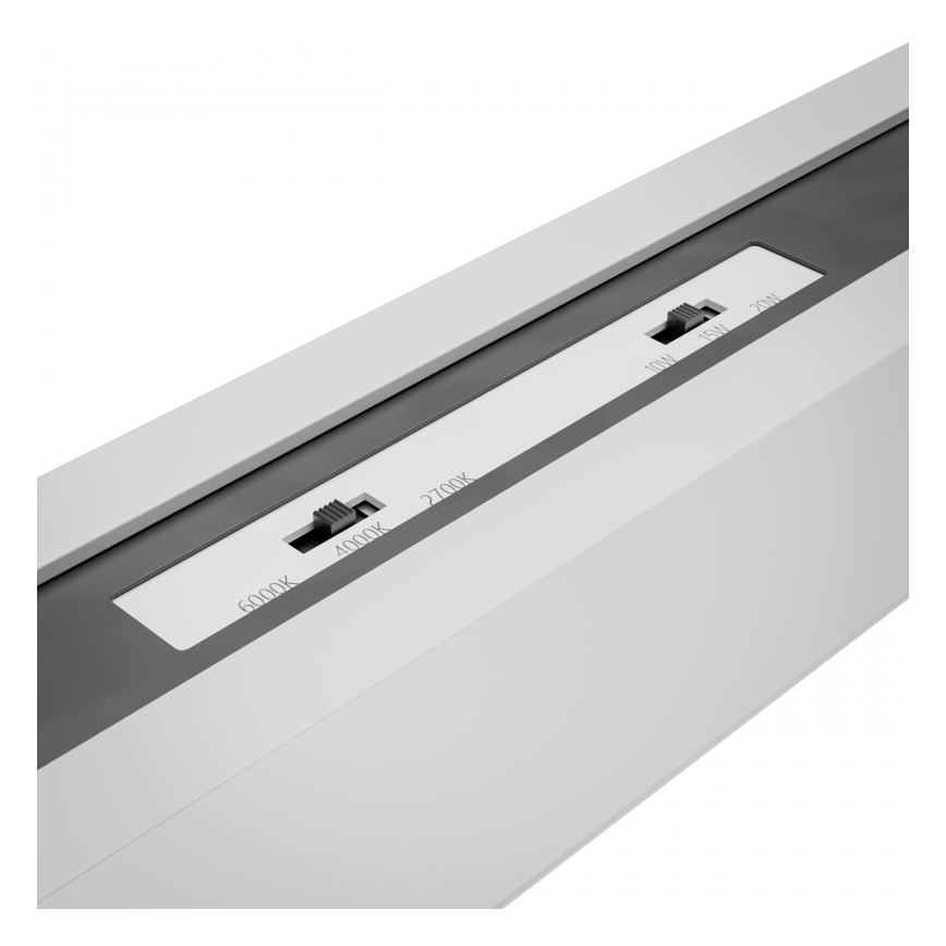 Brilagi - Plafon de teto LED FULLDAY LED/10/15/20W/230V 2700/4000/6000K 60 cm branco