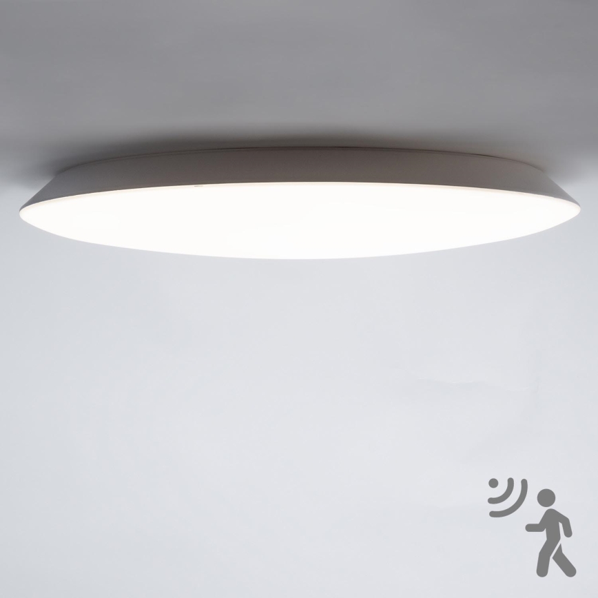 Brilagi - Plafon LED de tecto para casa de banho com sensor VESTAS LED/45W/230V Ø 48 cm 4000K IP54