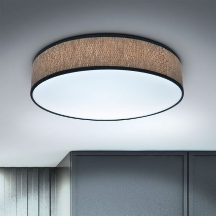 Brilagi - Luminária de teto LED dimmerizável ADELA LED/48W/230V 3000-6500K diâmetro 40 cm + comando à distância