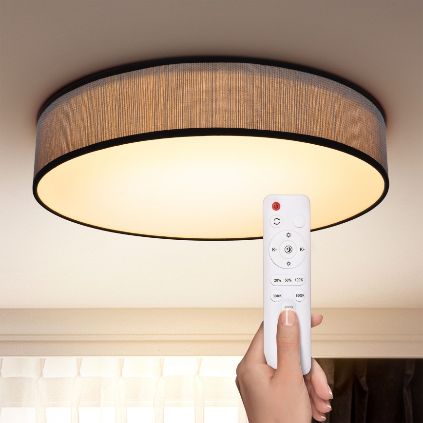 Brilagi - Luminária de teto LED regulável AURORA LED/48W/230V 3000-6500K diâmetro 40 cm + controlo remoto