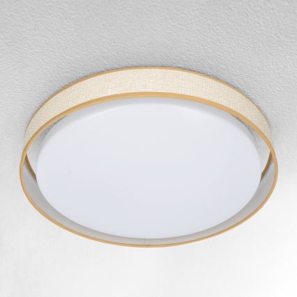 Brilagi - Luminária de teto LED dimmerizável KIANIA LED/48W/230V 3000-6500K diâmetro 43 cm + comando à distância