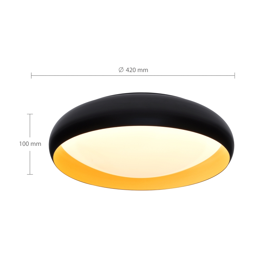 Brilagi - Plafon LED dimável LIVIA LED/48W/230V 3000-6500K diâmetro 42 cm + controlo remoto