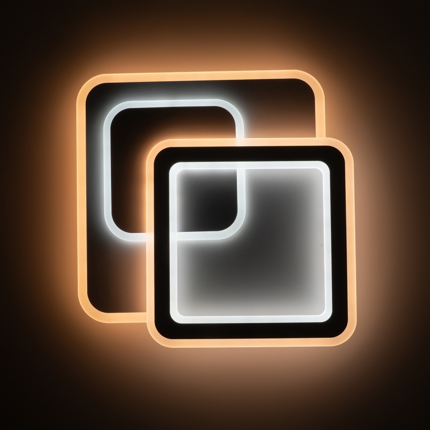 Brilagi - Luminária de teto LED dimmerizável MODERN LED/80W/230V 2700-6500K 52,5x52,5 cm + controlo remoto