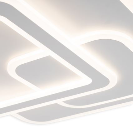 Brilagi - Luminária de teto LED dimmerizável MODERN LED/80W/230V 2700-6500K 52,5x52,5 cm + controlo remoto