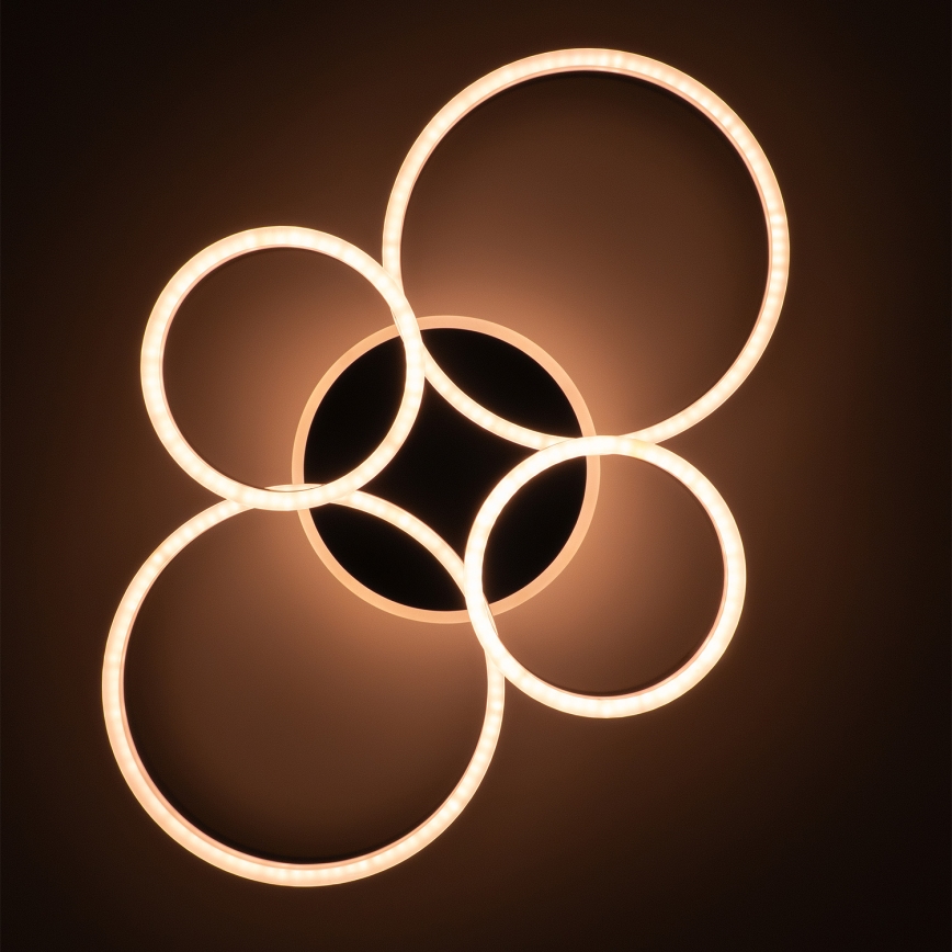 Brilagi - Plafon LED regulável ORBITS LED/49W/230V 3000-6000K + comando à distância