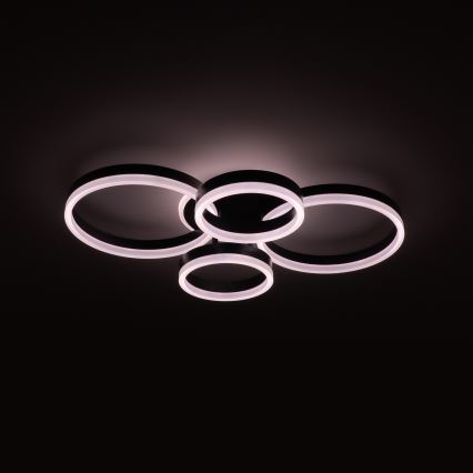 Brilagi - Plafon LED regulável ORBITS LED/49W/230V 3000-6000K + comando à distância