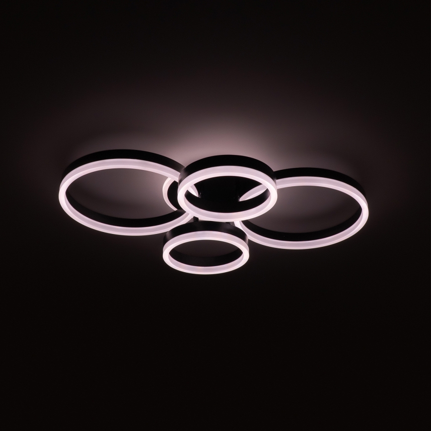 Brilagi - Plafon LED regulável ORBITS LED/49W/230V 3000-6000K + comando à distância