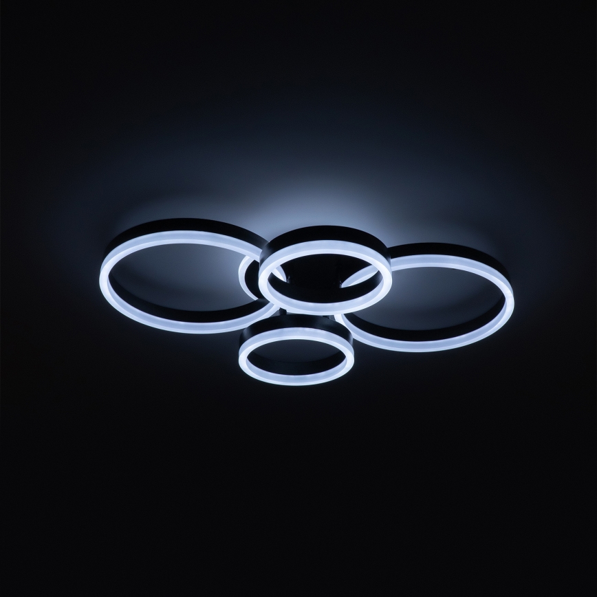 Brilagi - Plafon LED regulável ORBITS LED/49W/230V 3000-6000K + comando à distância